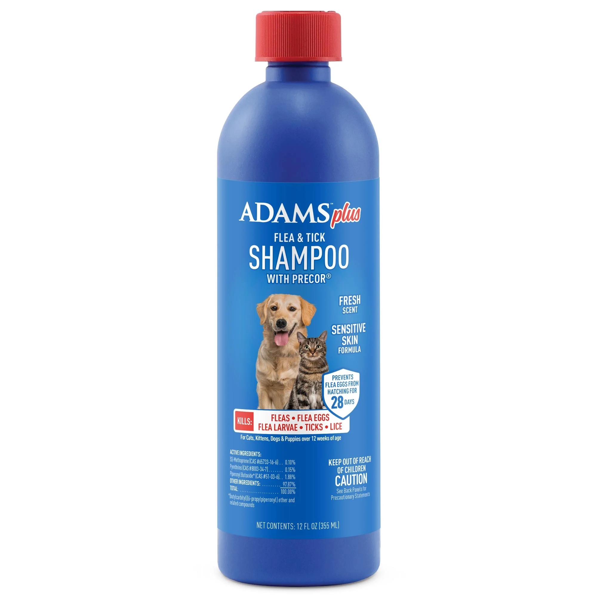 Adams Plus Flea & Tick Shampoo with Precor - Buy Pet Shop