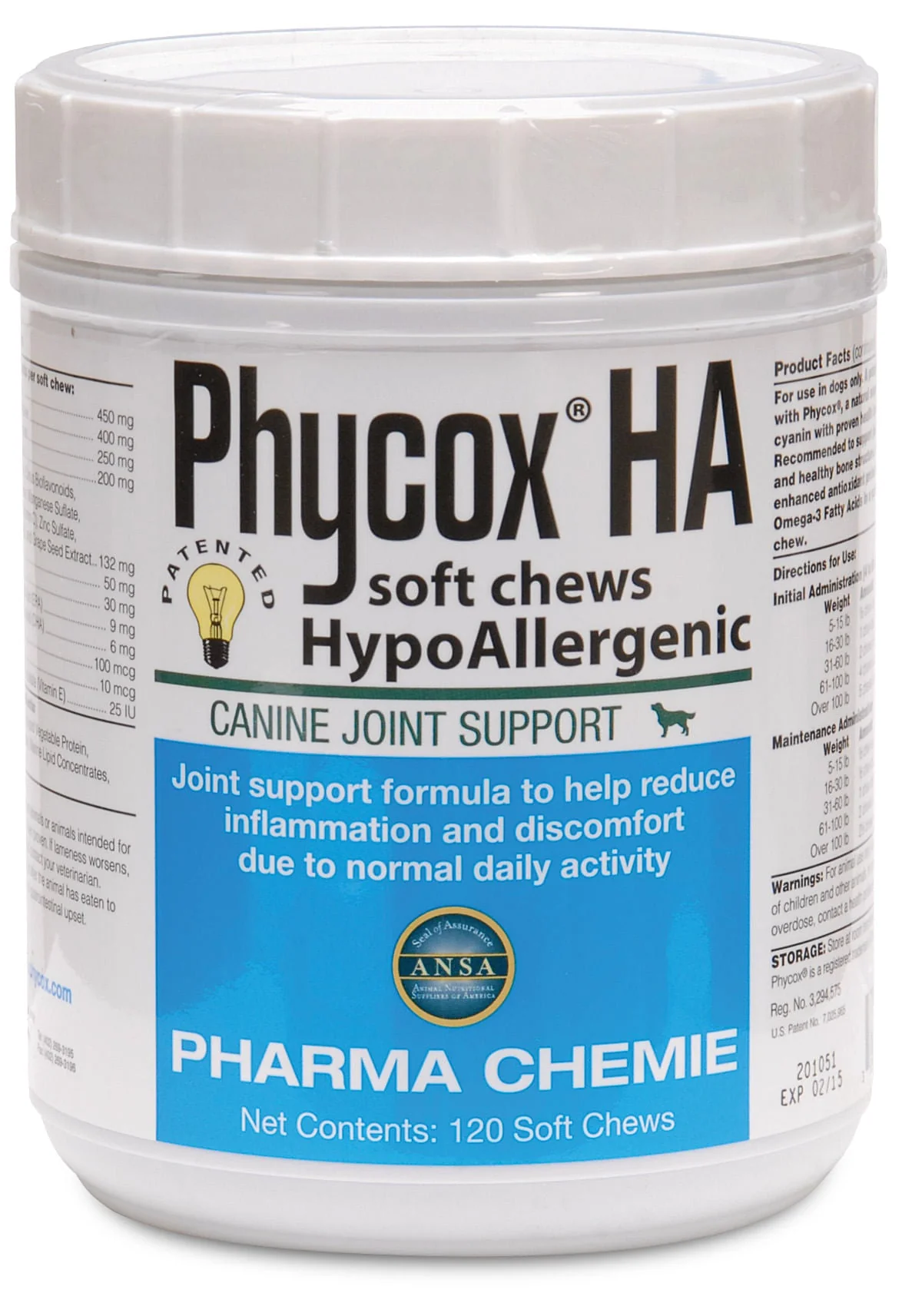 Phycox HA (HypoAllergenic) Soft Chews, 120 ct - Buy Pet Shop
