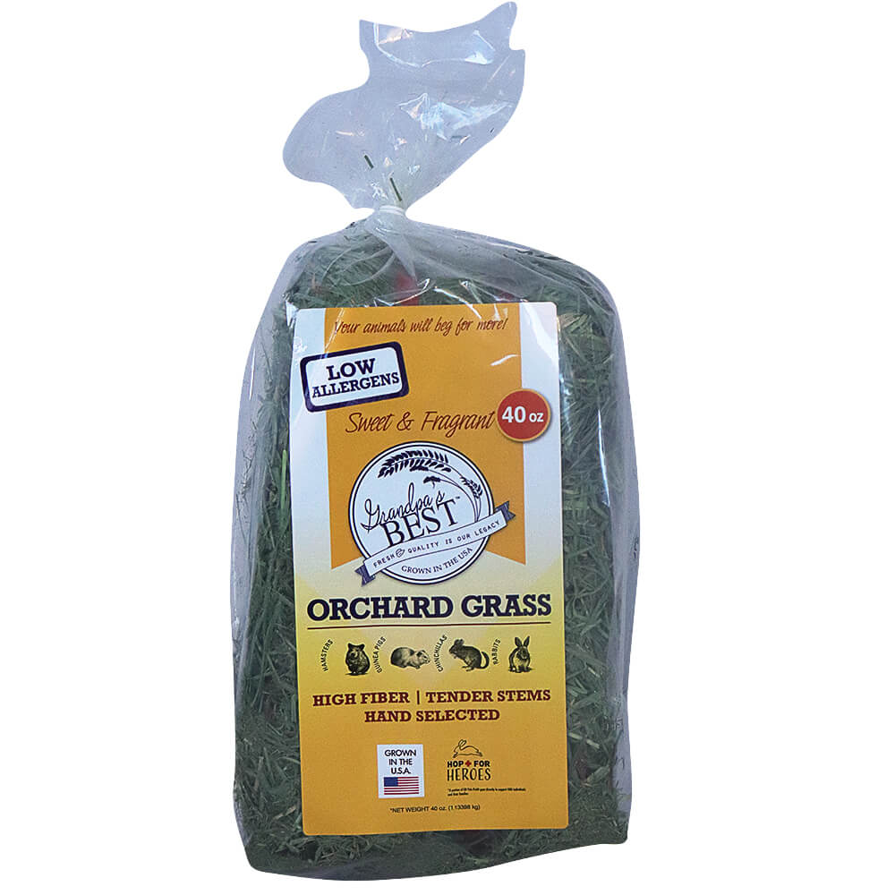 Grandpa's Best Orchard Grass Bale - Buy Pet Shop