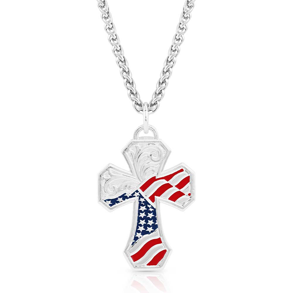 Blessed American Made Cross Necklace - Buy Pet Shop