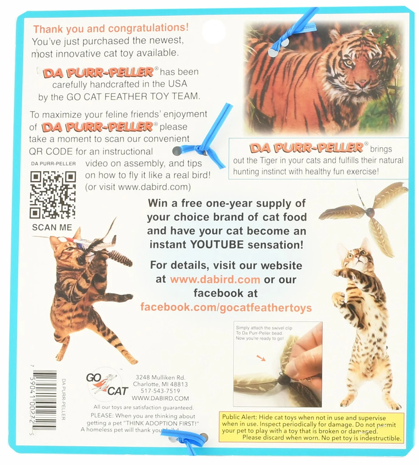 Da Purr Peller Kit *PLUS* Refill Head - Buy Pet Shop