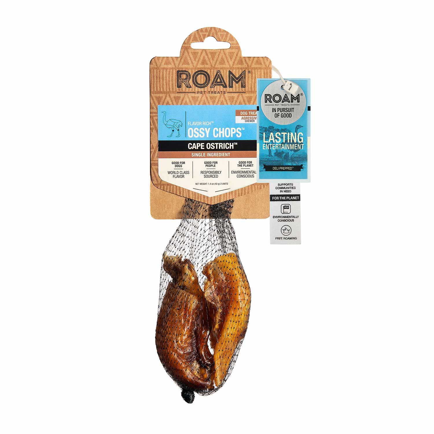 Roam Dog Treats Ossy Chops, 2pk - Buy Pet Shop