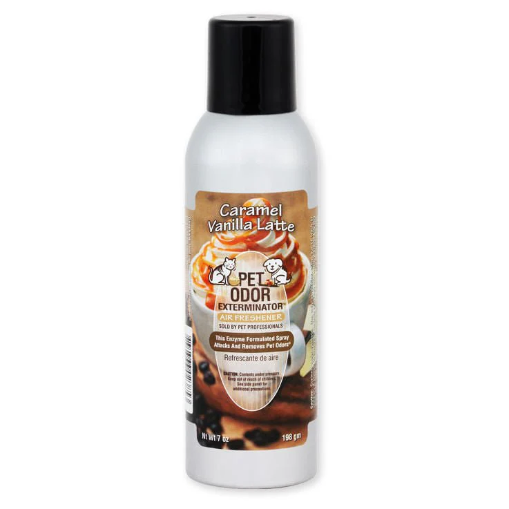 Pet Odor Exterminator Spray, Caramel Vanilla Latte, 7oz - Buy Pet Shop