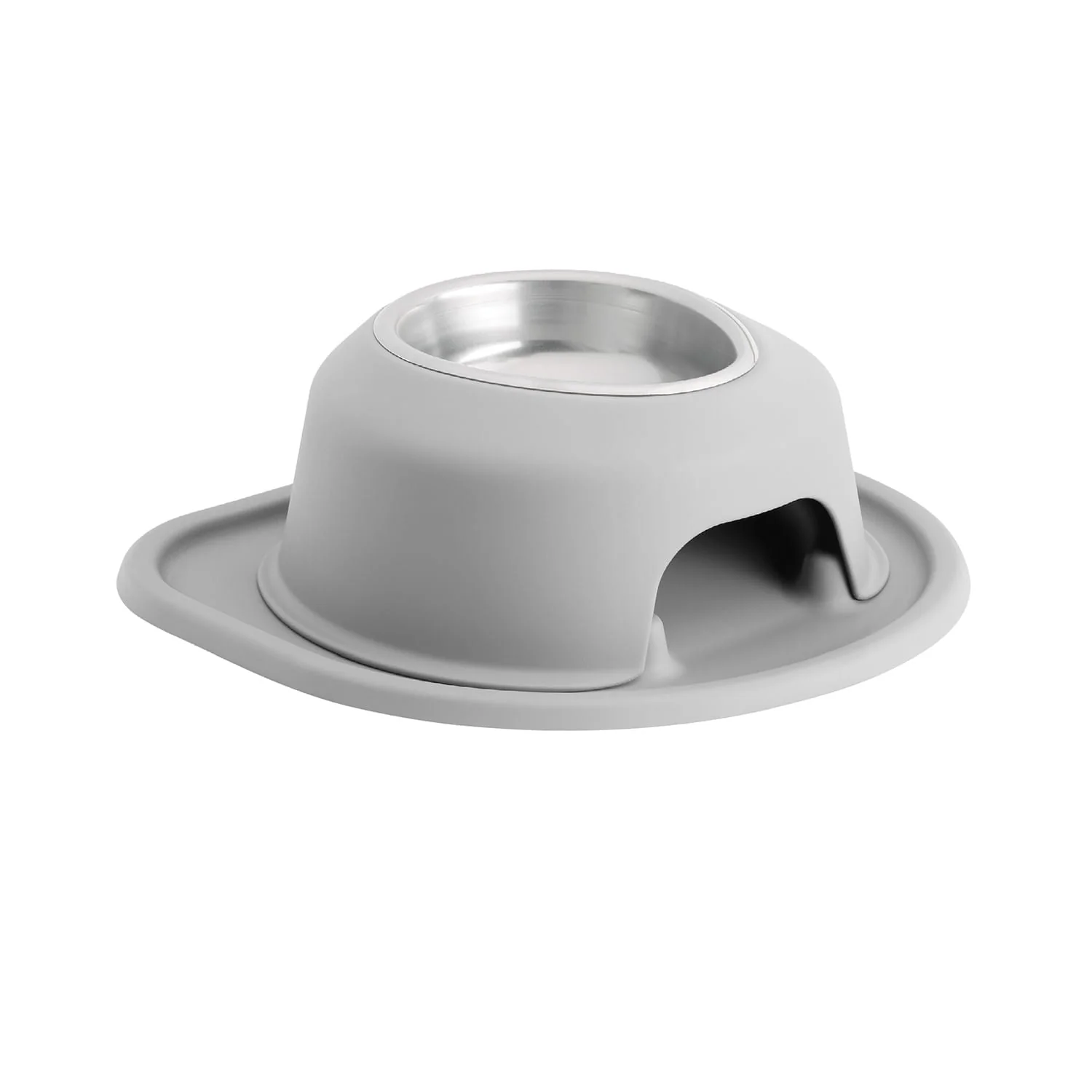 WeatherTech Single High Pet Feeding System, Stainless Steel - Buy Pet Shop