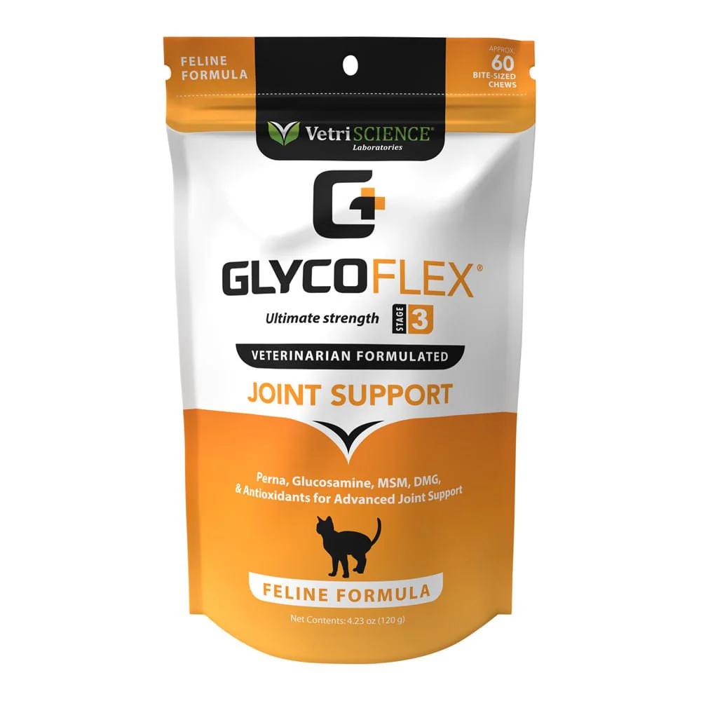 Glyco Flex 3 Joint Support for Cats, 60 Bite Sized Chews - Buy Pet Shop