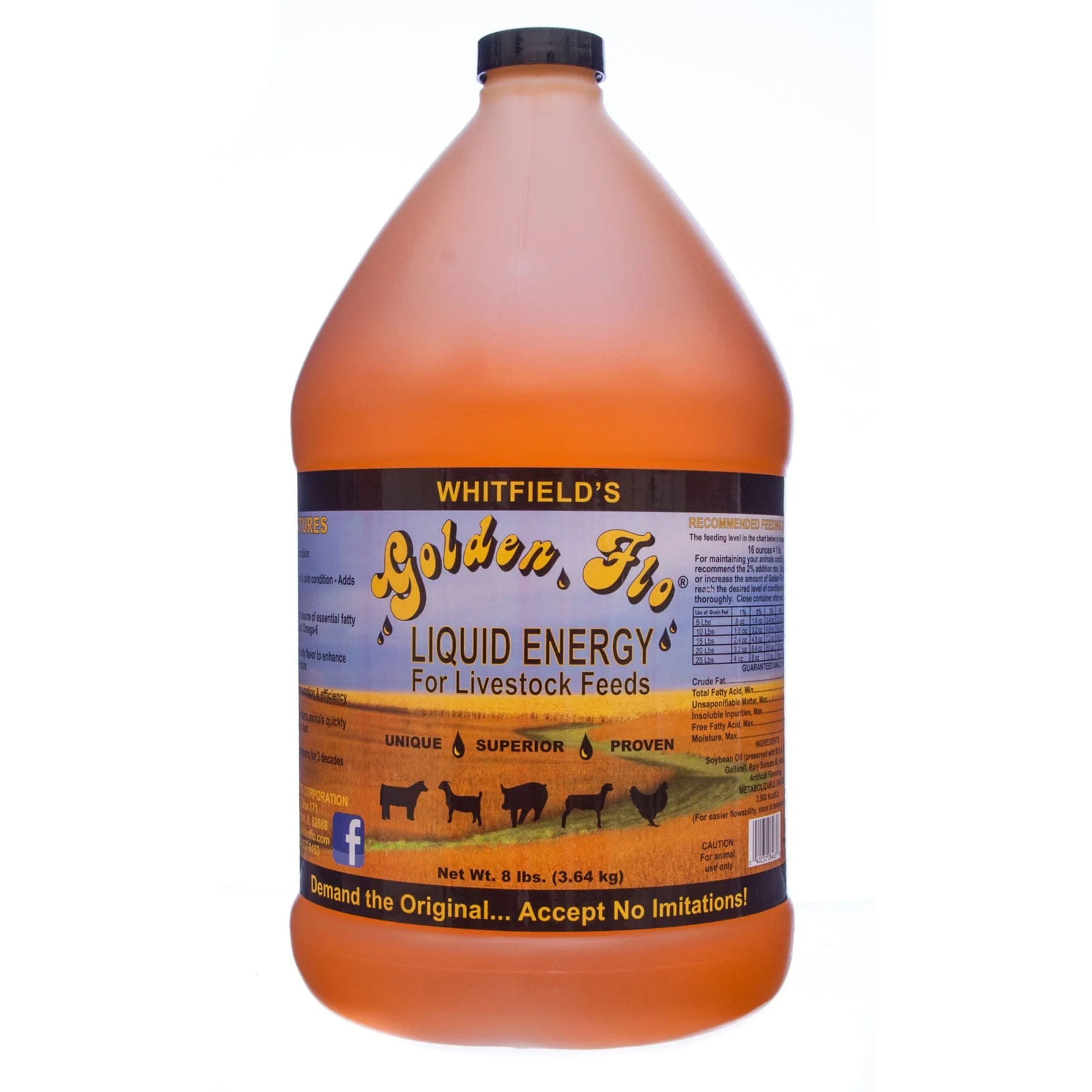 Livestock Golden Flo Liquid Energy, 1 gallon - Buy Pet Shop