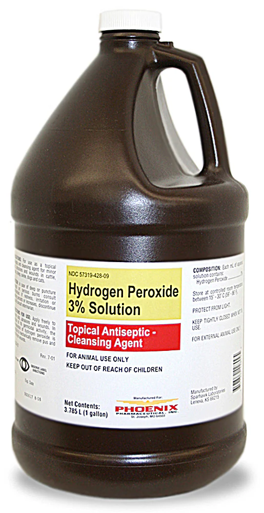 Hydrogen Peroxide, Gallon - Buy Pet Shop