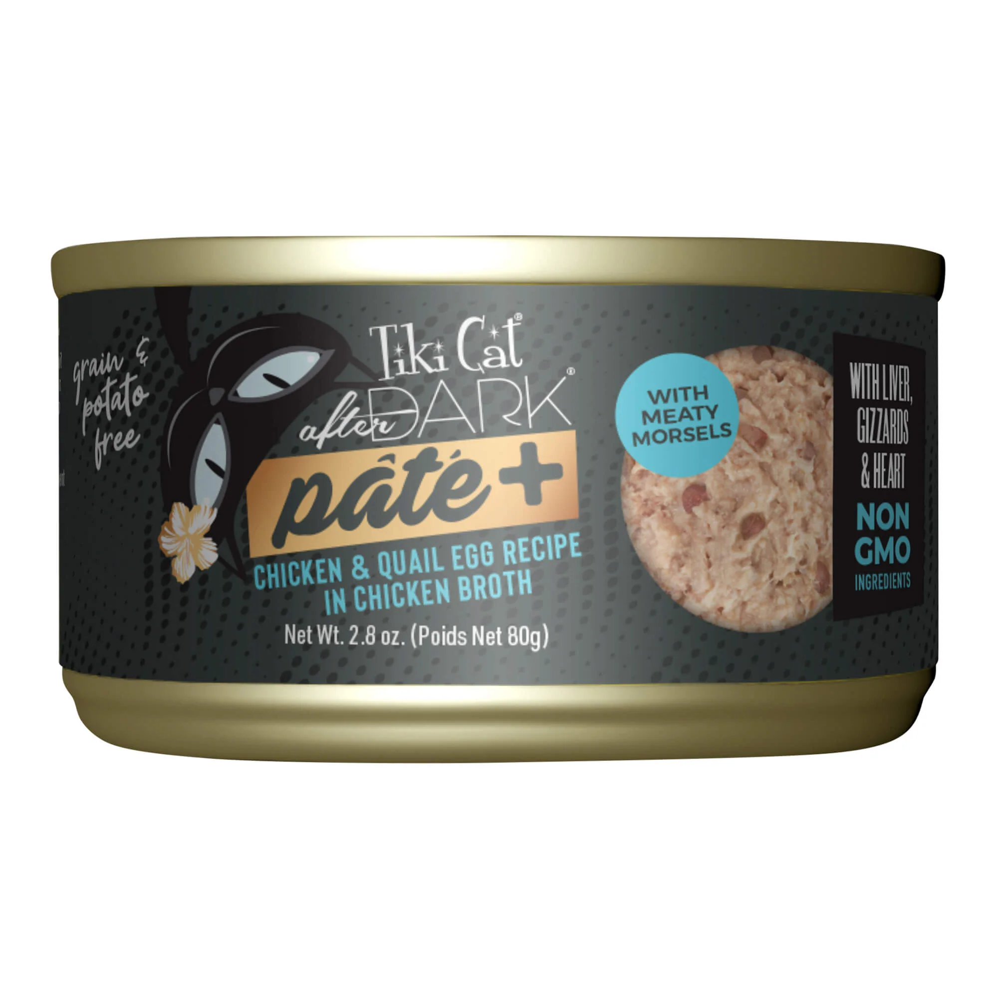 Tiki Cat After Dark Pate+ Chicken & Quail Egg - Buy Pet Shop