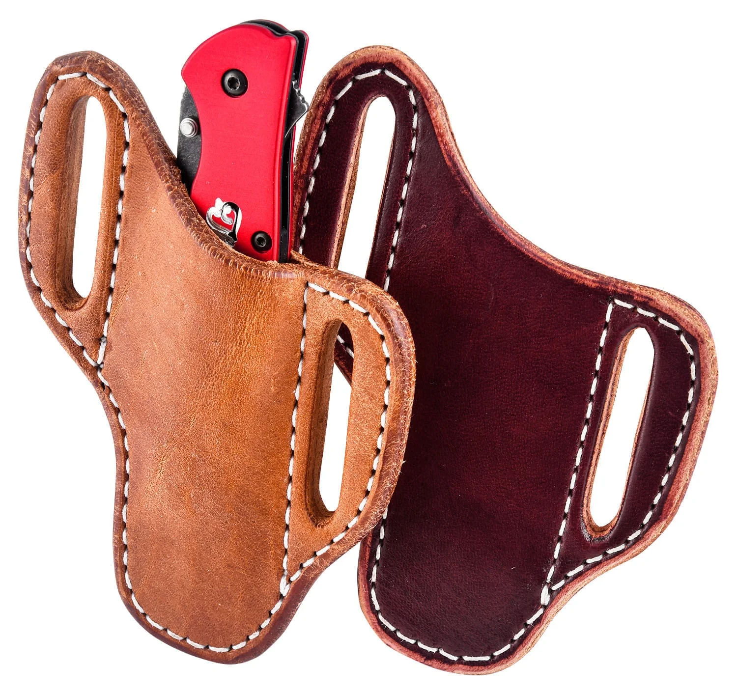 San Saba Leather Pancake Angled Knife Sheath - Buy Pet Shop