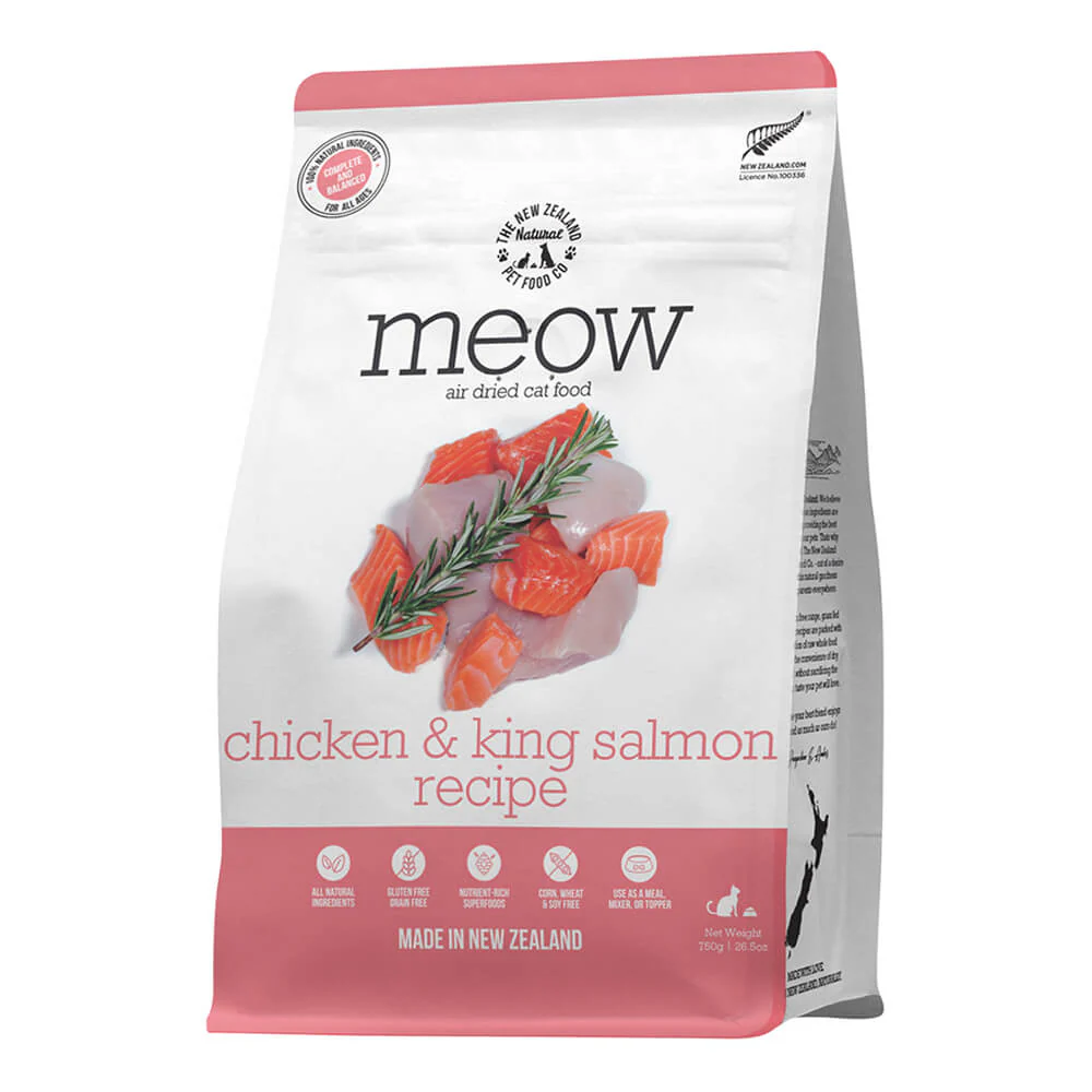 Meow Chicken & Salmon Air Dried Food, 26.5 oz - Buy Pet Shop