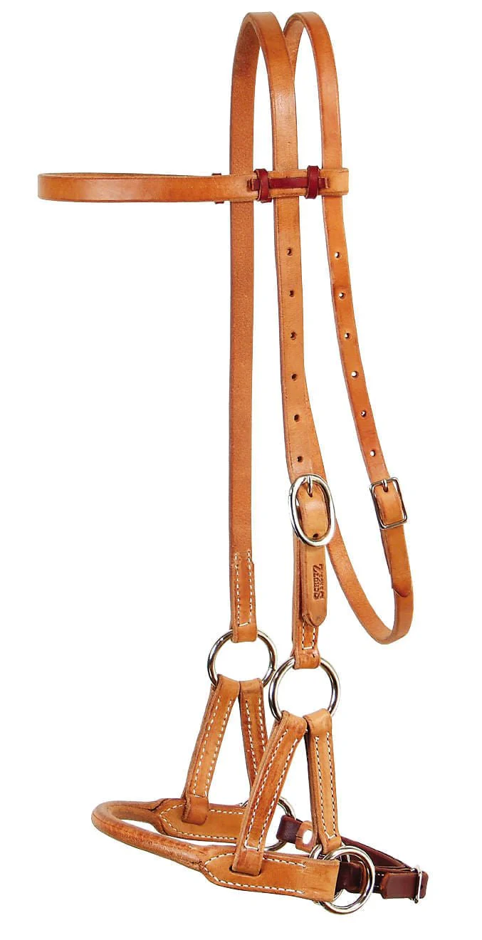 Professional's Choice Schutz Round Leather Nose Side Pull - Buy Pet Shop
