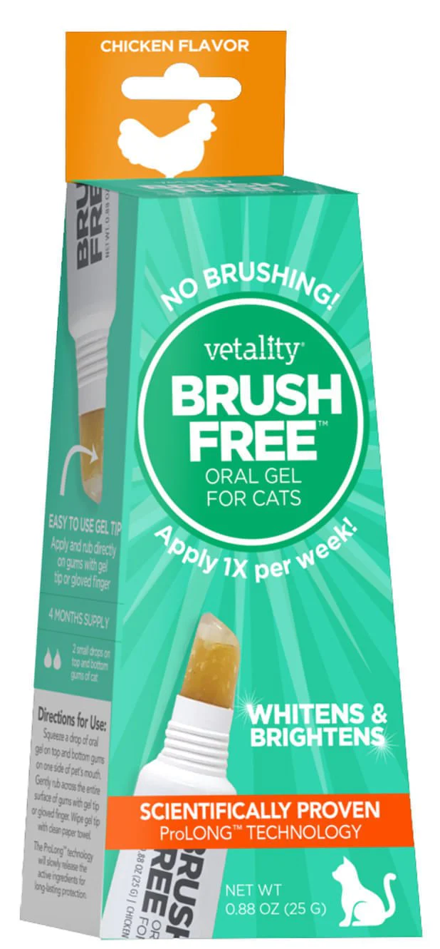 Vetality Brush Free Oral Gel for Cats - Buy Pet Shop