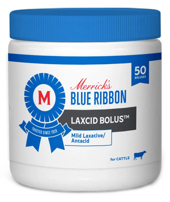 Merrick's Laxcid Mild Laxative/Antacid Boluses for Cattle - Buy Pet Shop