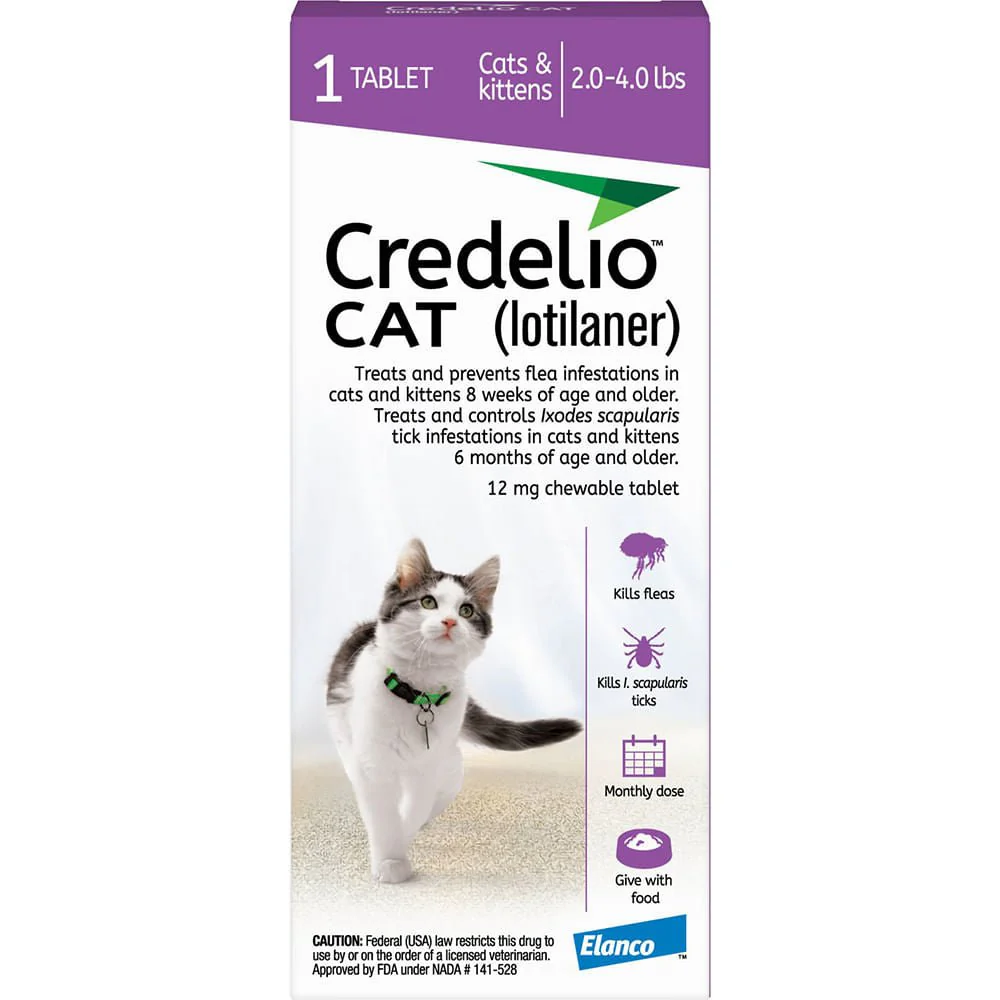 Rx Credelio Tablets for Cats - Buy Pet Shop