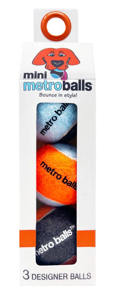 Mini Metro Balls, 3 pk - Buy Pet Shop