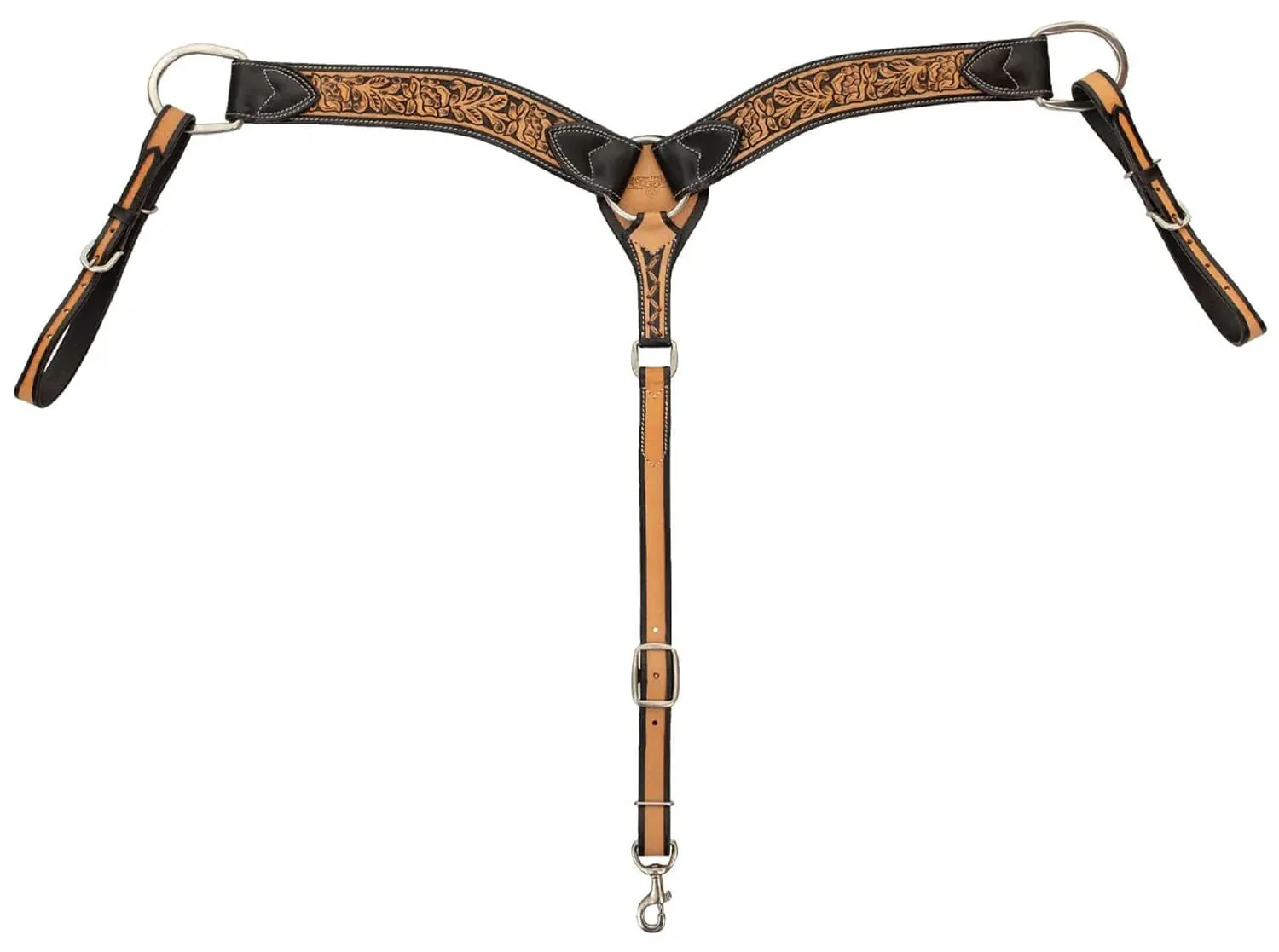 Circle Y Blooming Wild Breast Collar, Full - Buy Pet Shop