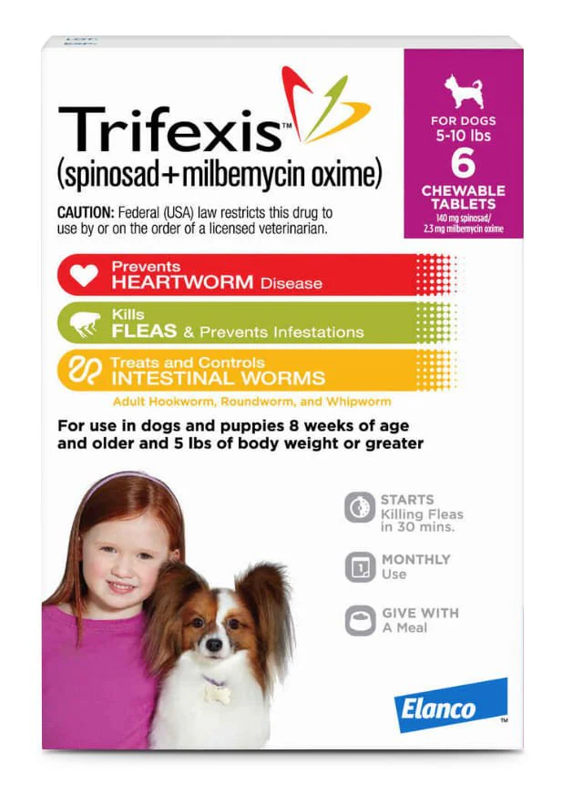 Trifexis Chewable Monthly Tablets for Dogs - Buy Pet Shop