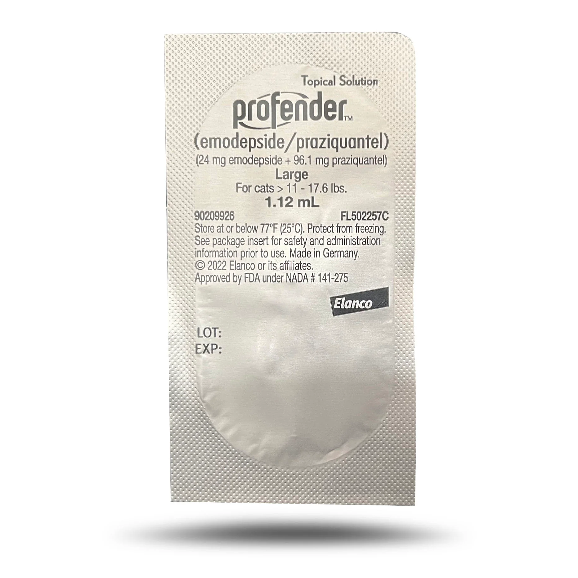 Profender (emodepside/praziquantel) Topical Parasiticide Solution for Cats - Buy Pet Shop