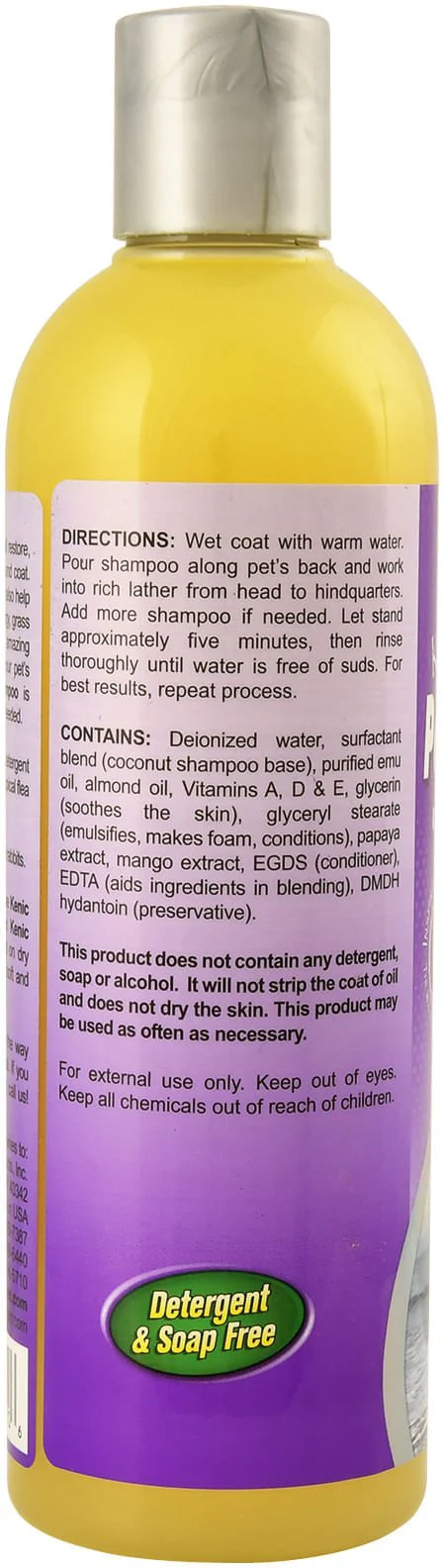 Kenic Kalaya Emu Oil Pet Shampoo - Buy Pet Shop