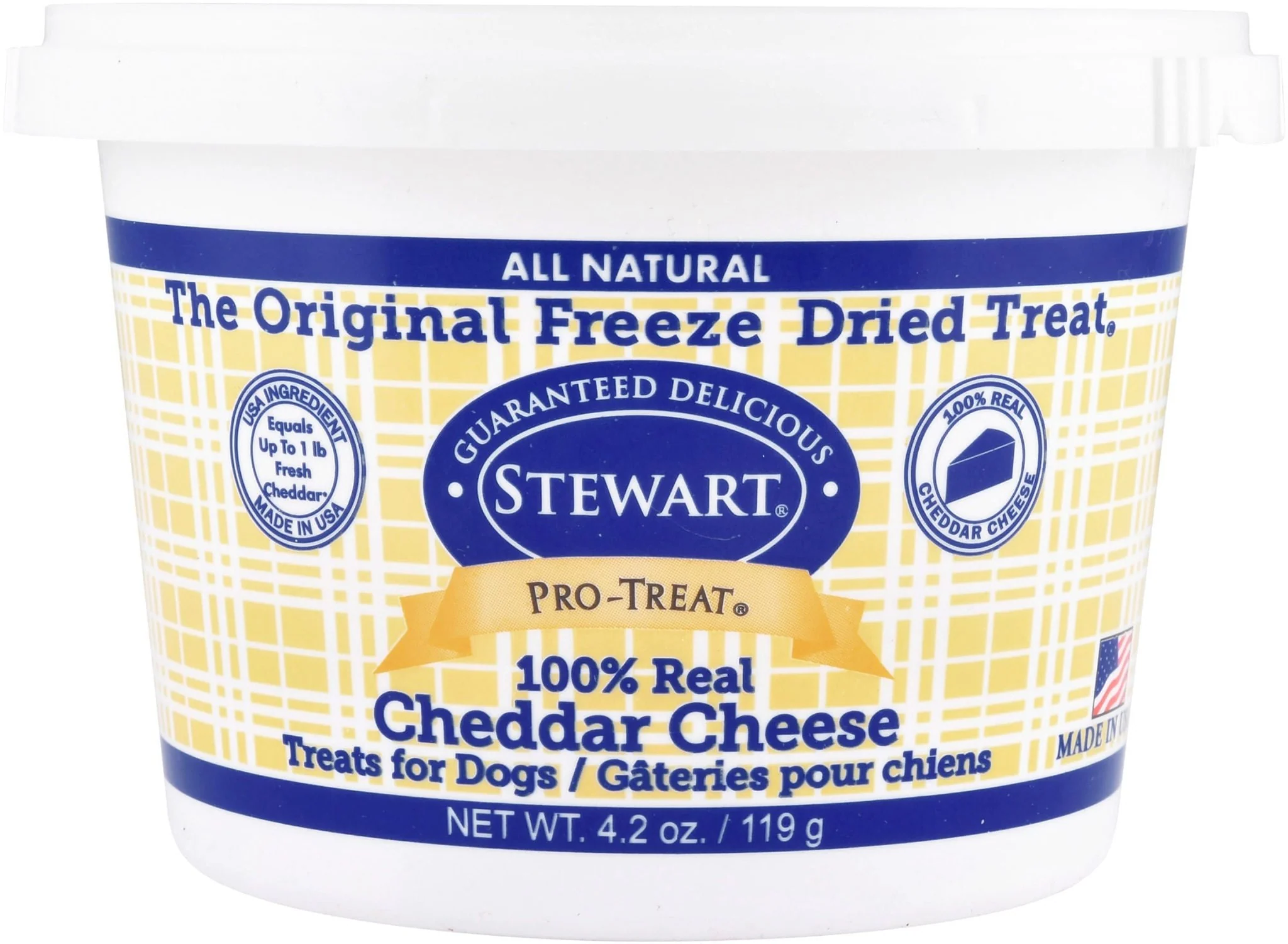 Stewart Pro-Treat Freeze-Dried Cheddar Cheese Treats for Dogs - Buy Pet Shop