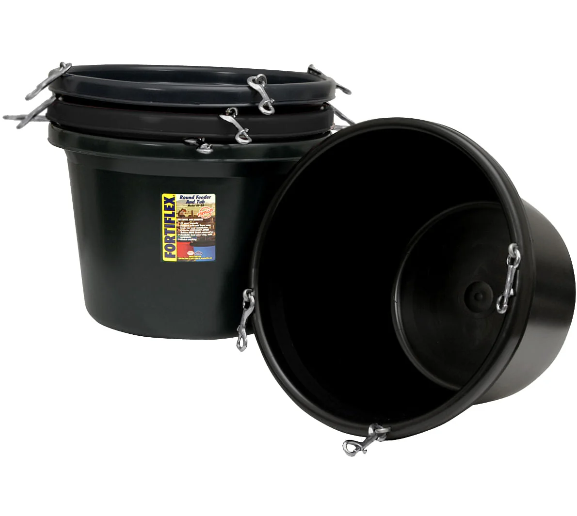 Fortiflex RF30 Large 30 Qt Round Feeder Tub - Buy Pet Shop