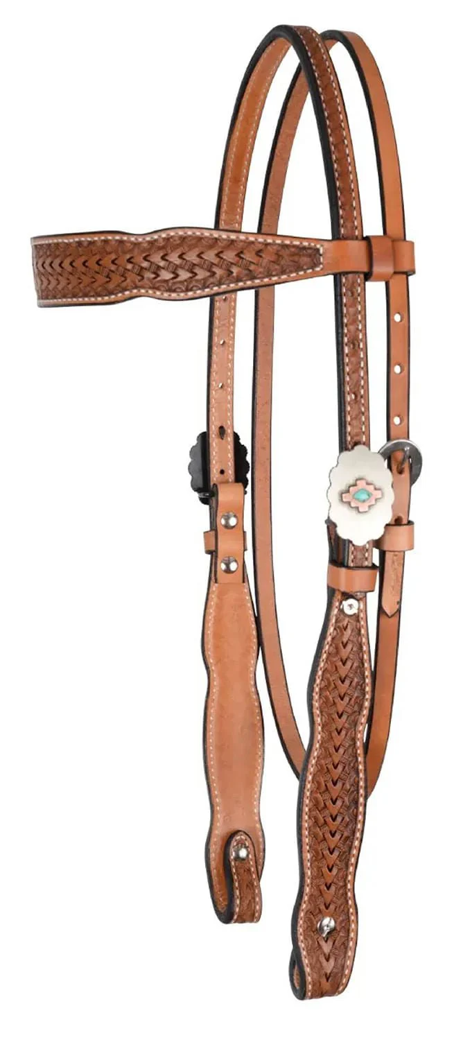 Circle Y Dawson Browband Headstall, Full - Buy Pet Shop