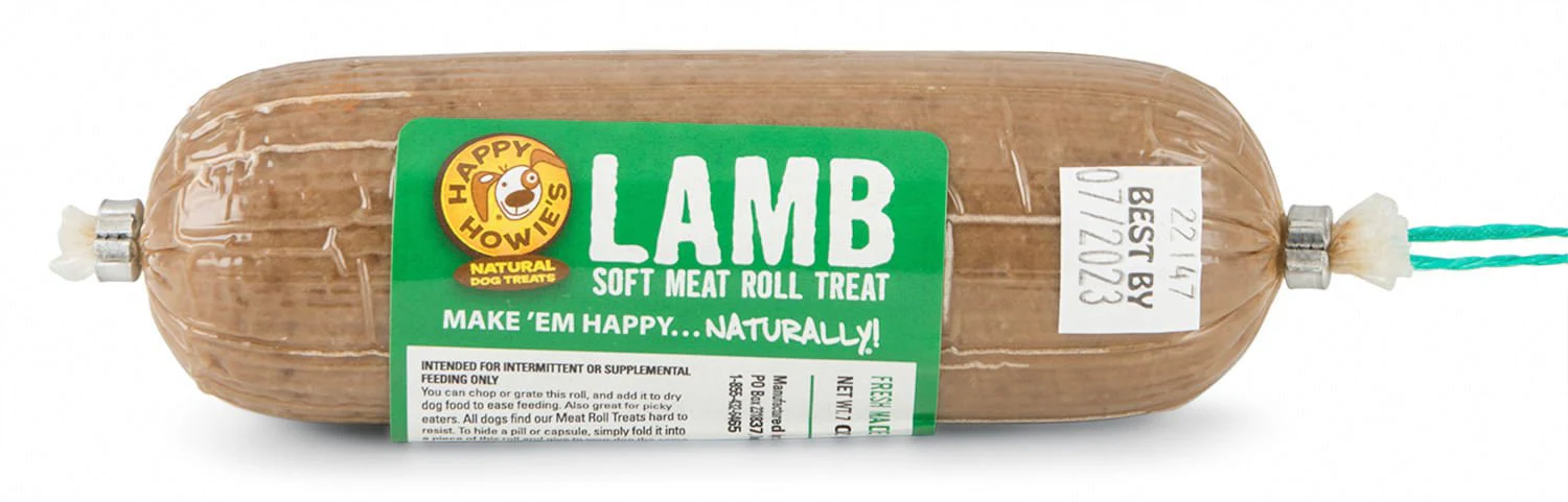 Happy Howie's Gourmet Meat Roll, Lamb - Buy Pet Shop