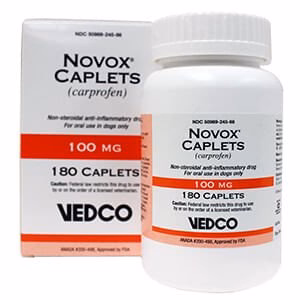 Rx Novox (carprofen) Caplets for Dogs - Buy Pet Shop