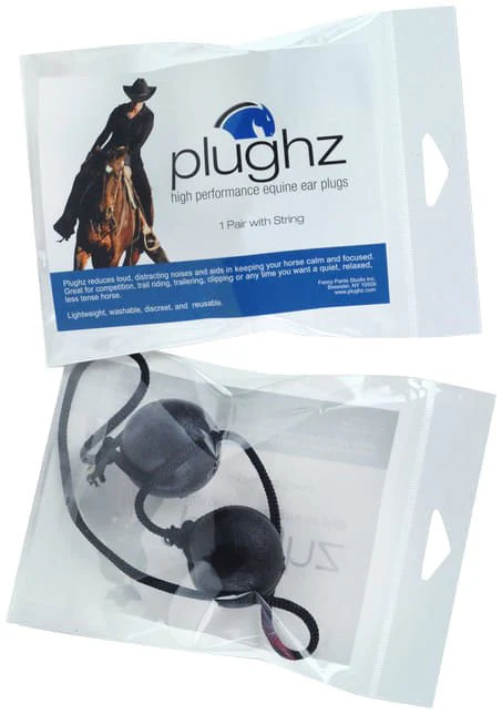 Plughz Equine Ear Plugs with Cord - Buy Pet Shop