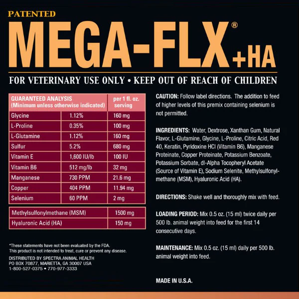 Mega-Flx +HA Equine Joint & Muscle Supplement - Buy Pet Shop
