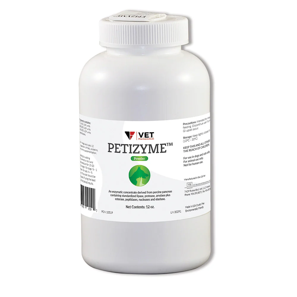 PETIZYME Digestive Aid Powder for Dogs and Cats, 12 oz - Buy Pet Shop