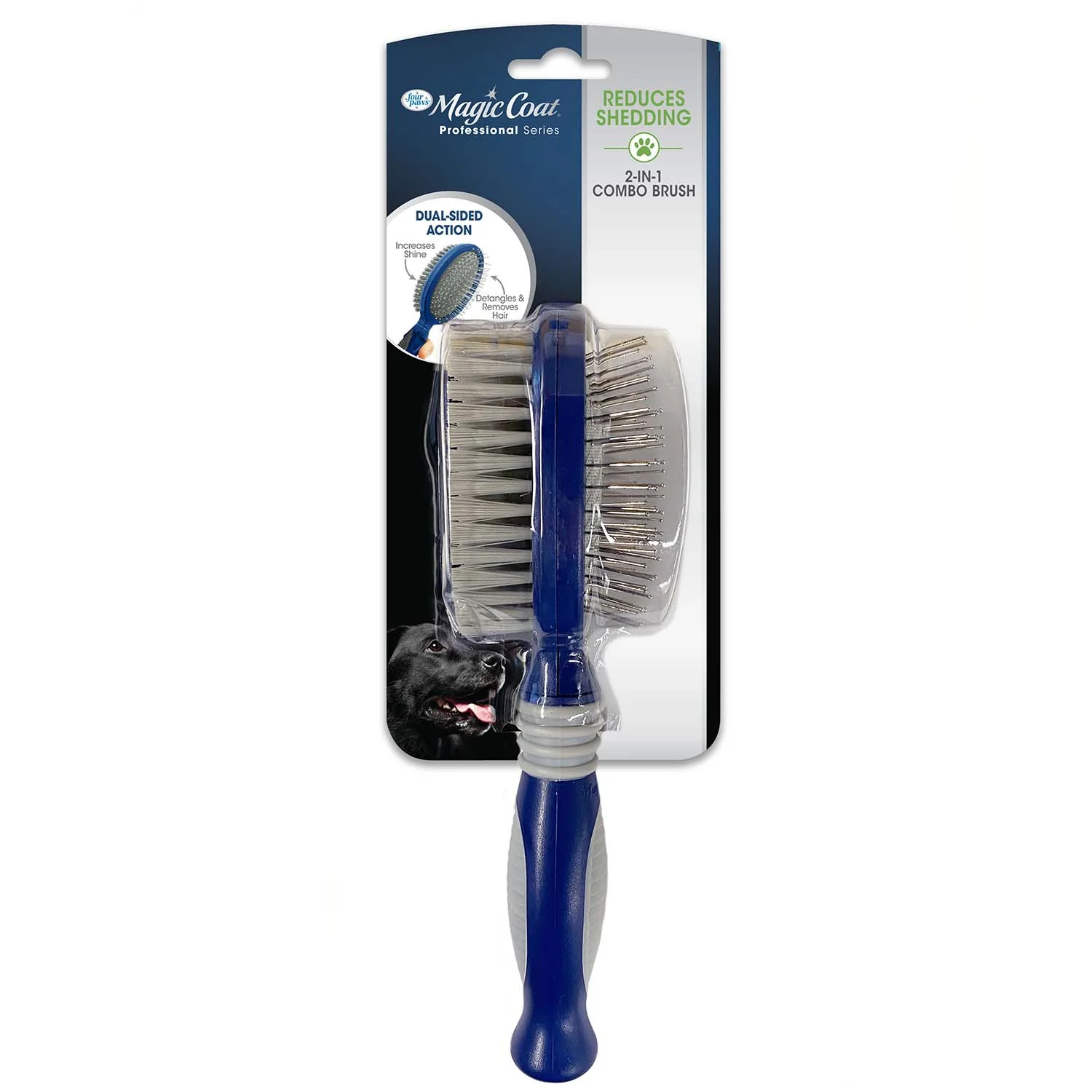 Magic Coat Professional Series 2-in-1 Combo Pin and Bristle Brush - Buy Pet Shop