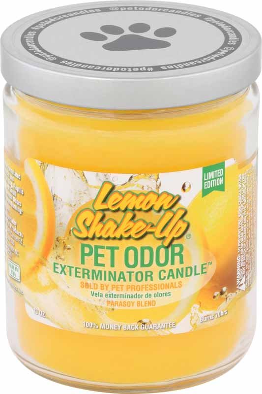 Pet Odor Exterminator Candle, Lemon Shake-Up, 13 oz - Buy Pet Shop