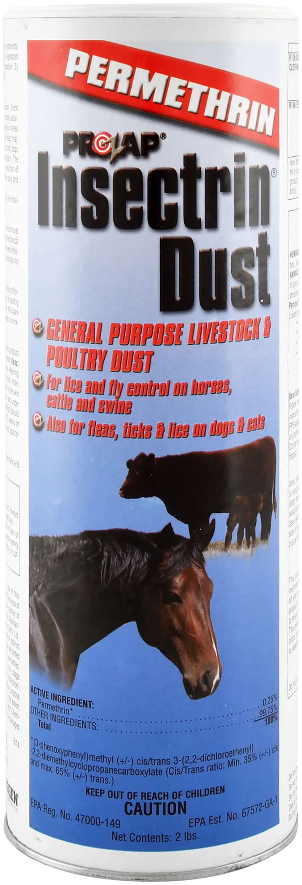 Prozap Insectrin Dust, 2 lb, Shaker - Buy Pet Shop