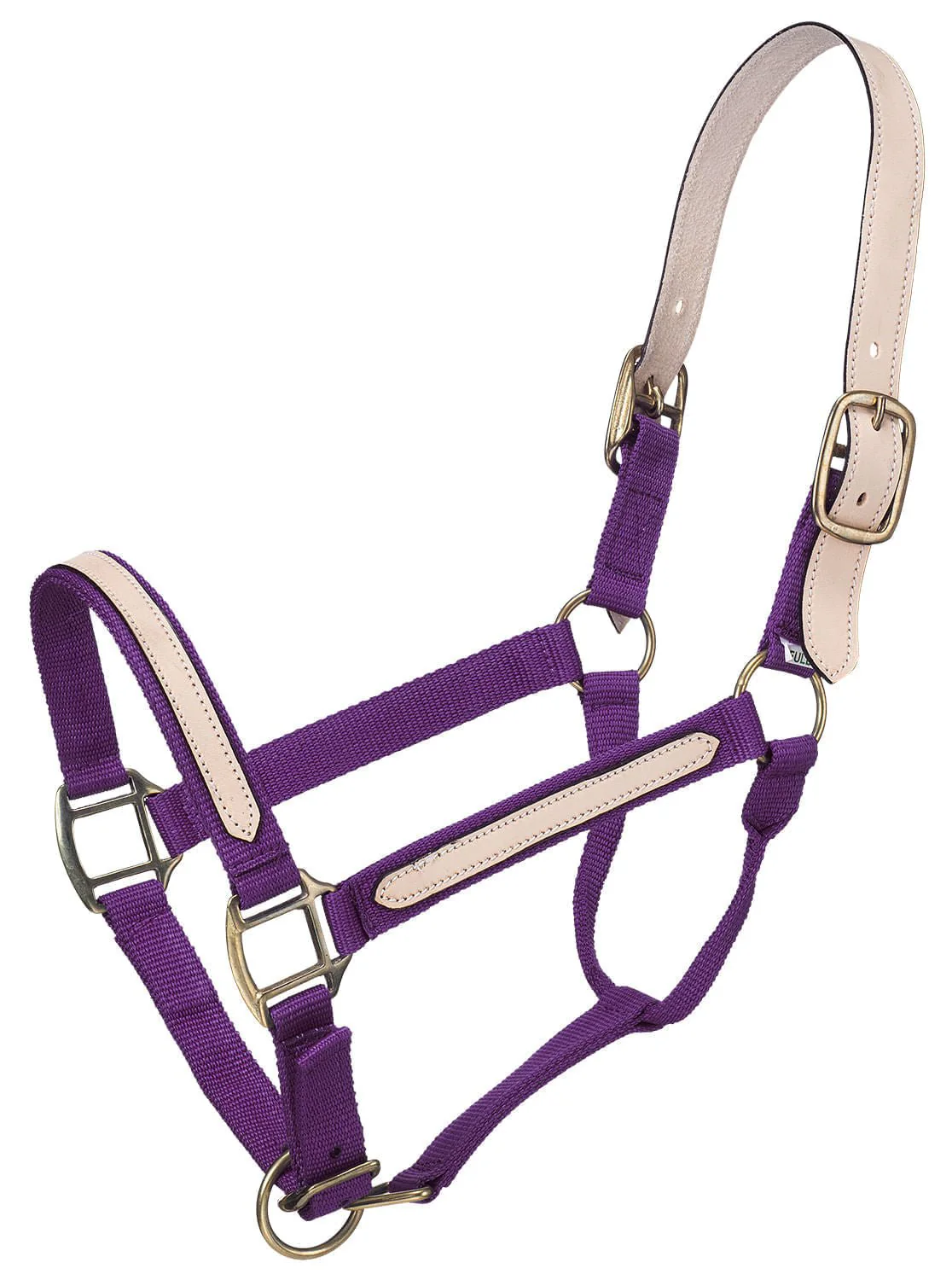 Tough1 Leather Overlay Breakaway Horse Nylon Halter - Buy Pet Shop