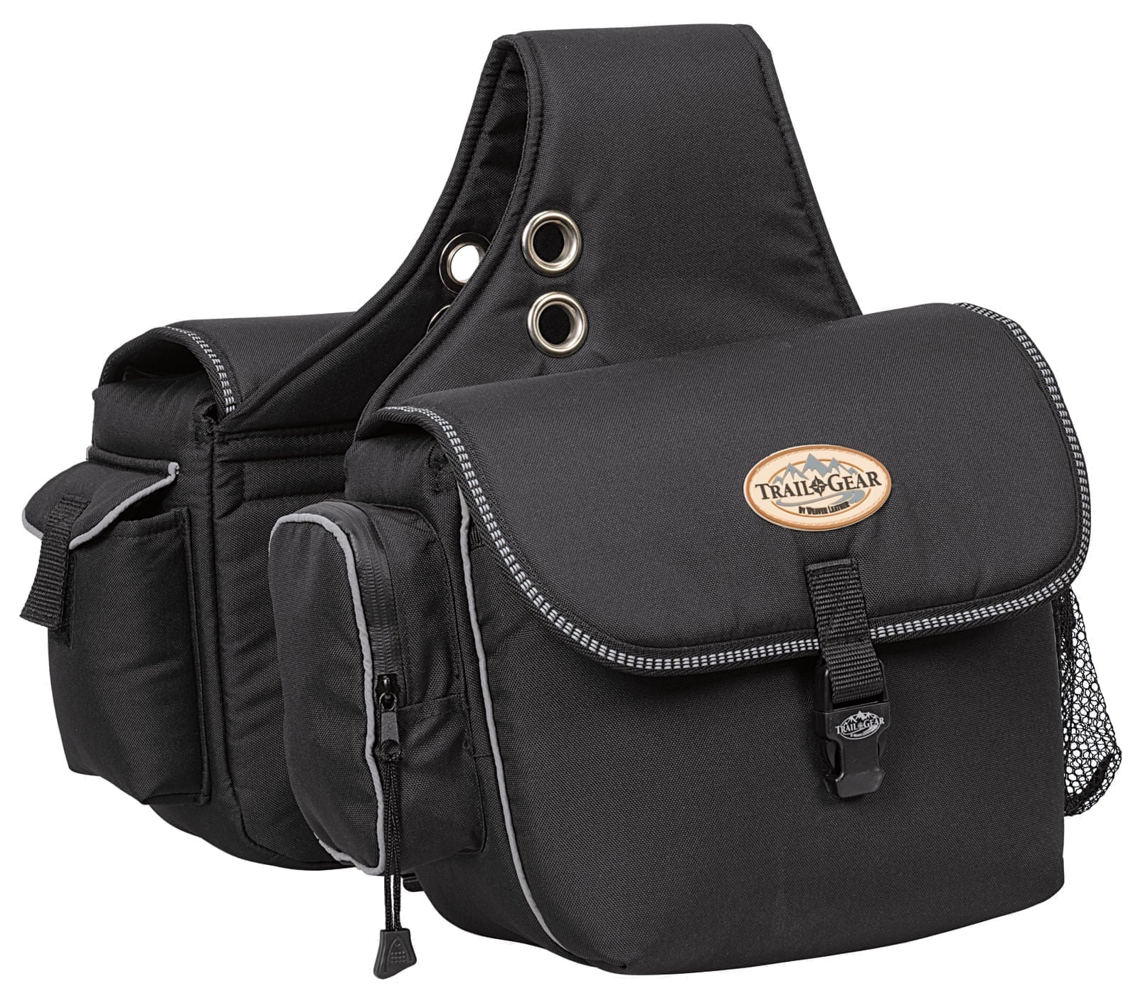 Weaver Leather Trail Gear Horse Saddle Bags, 600D - Buy Pet Shop