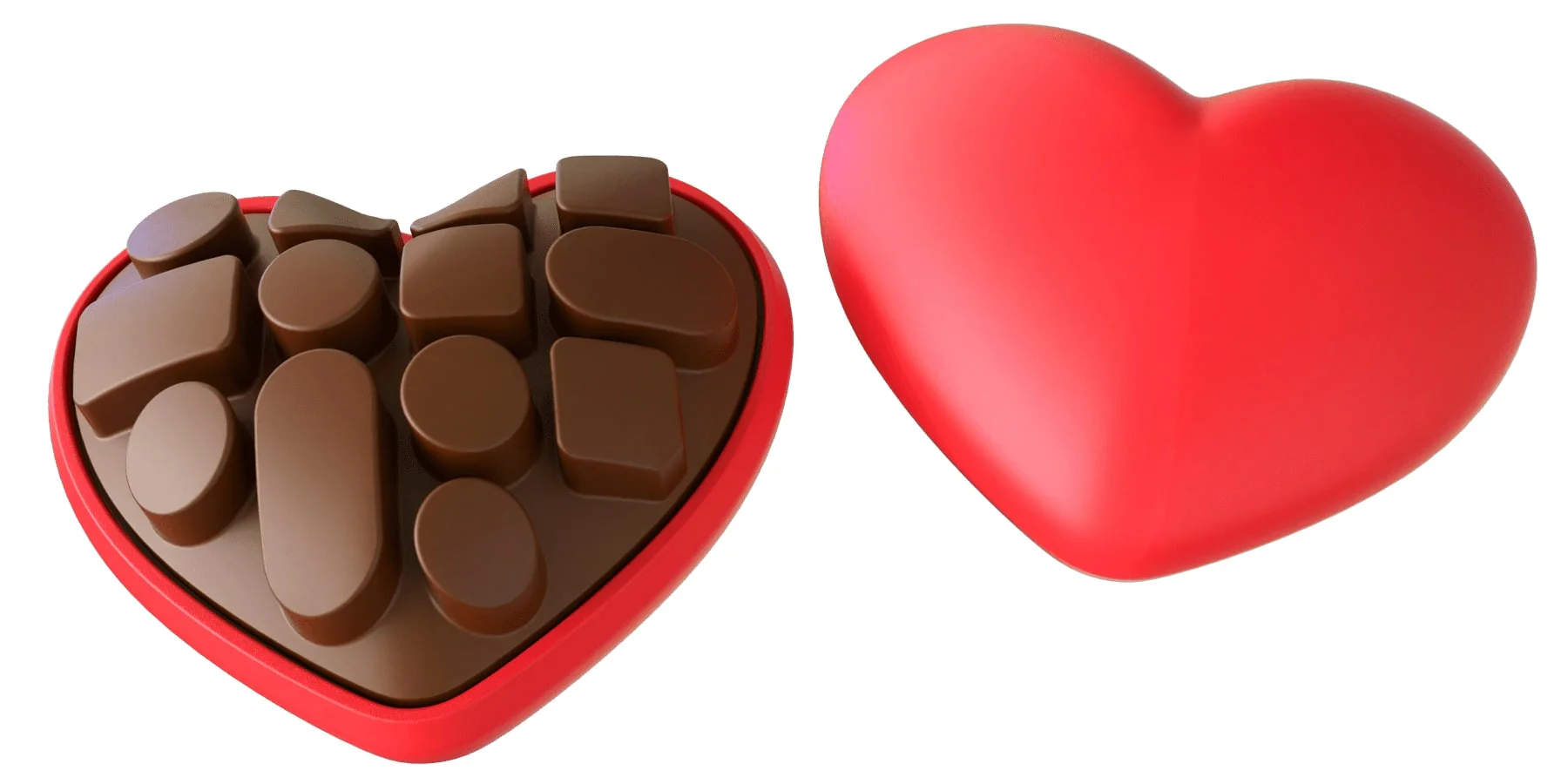 Chocolate Heart Chew Toy, Each - Buy Pet Shop