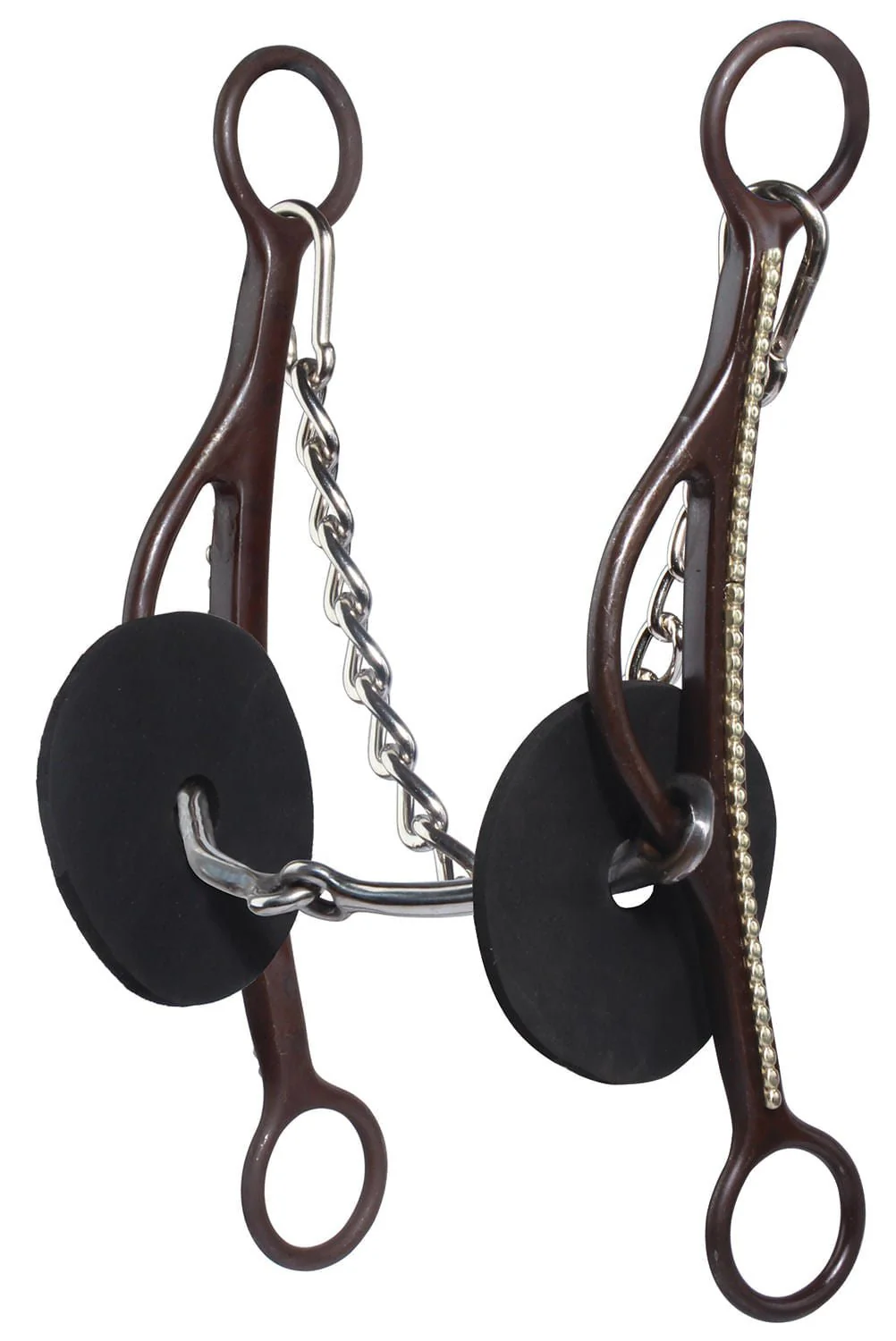 Brittany Pozzi Long Gag Smooth Snaffle Bit - Buy Pet Shop