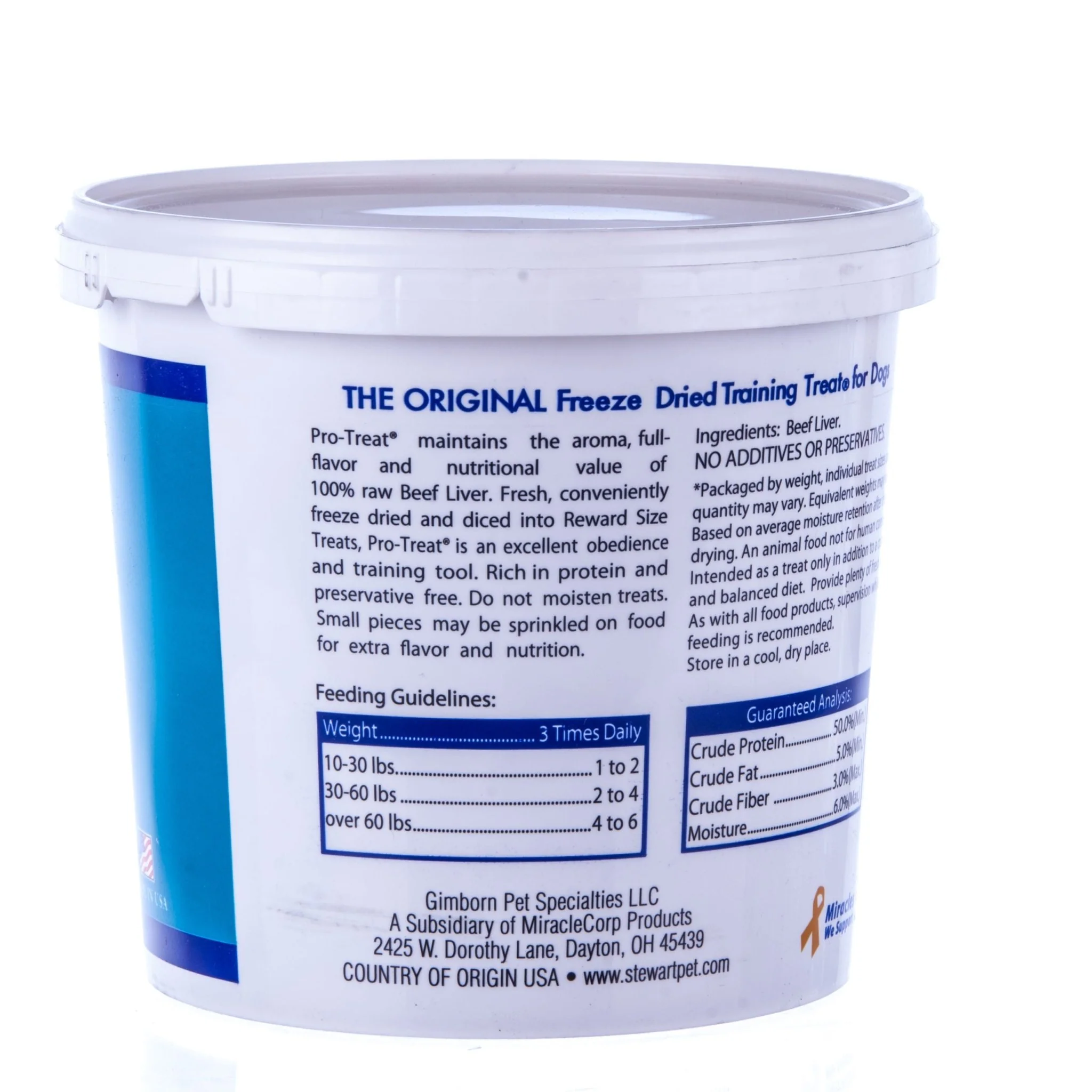 Stewart Pro-Treat Freeze Dried Beef Liver Treats - Buy Pet Shop