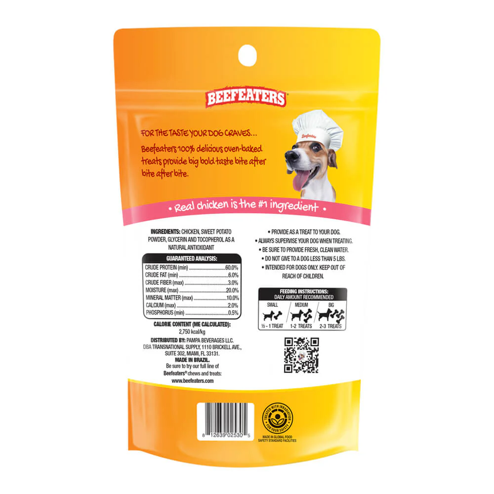 Beefeaters Chicken Tenders with Sweet Potato - Buy Pet Shop