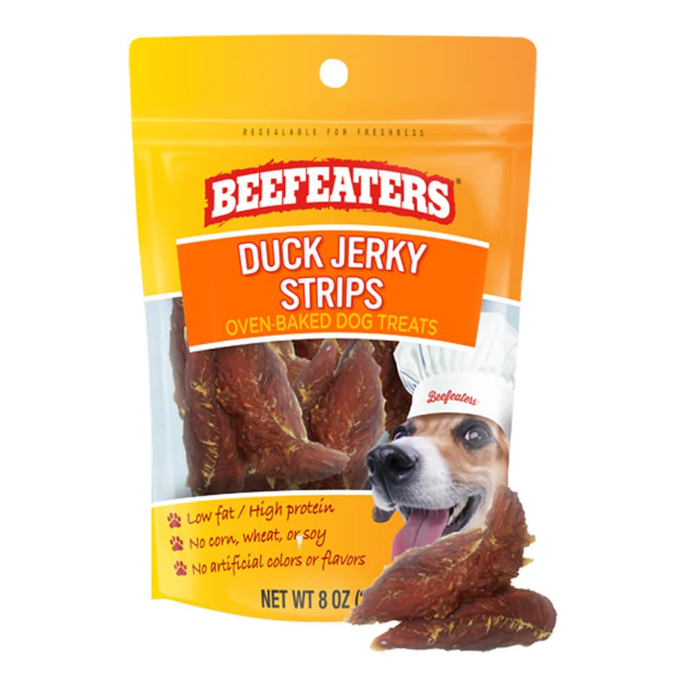 Beefeaters Duck Jerky Strips - Buy Pet Shop