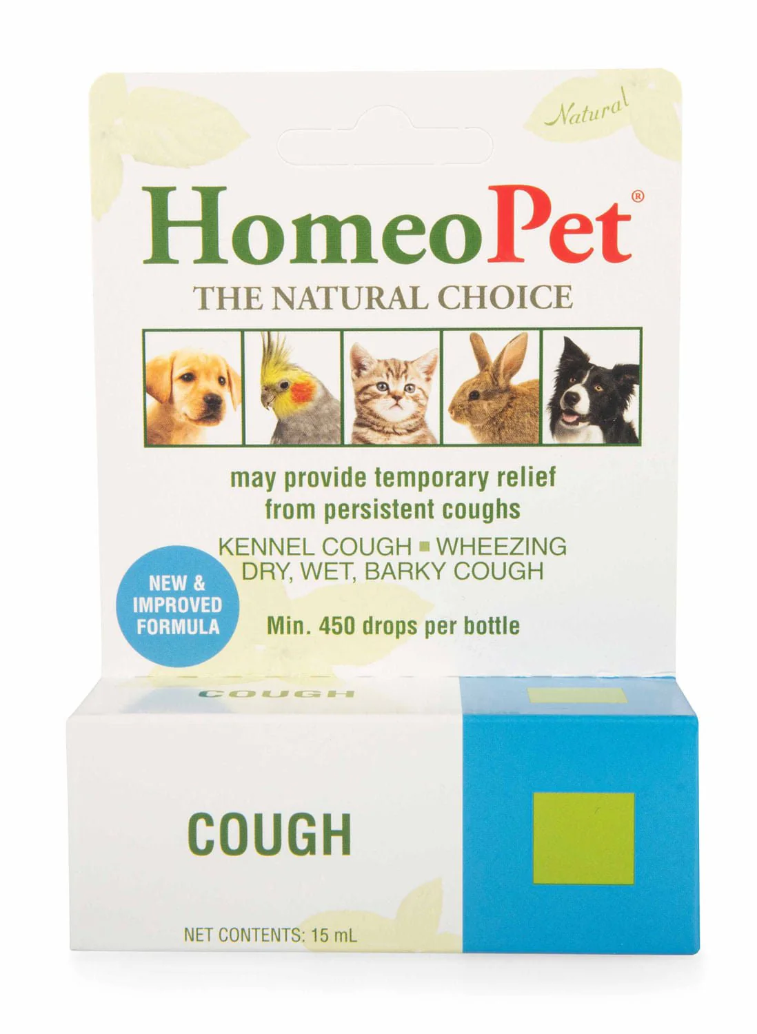 HomeoPet Cough Remedy for Pets, 15 mL - Buy Pet Shop
