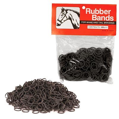 Rubber Horse Braiding Bands for Horse Mane & Tail Braiding (pack of 500) - Buy Pet Shop