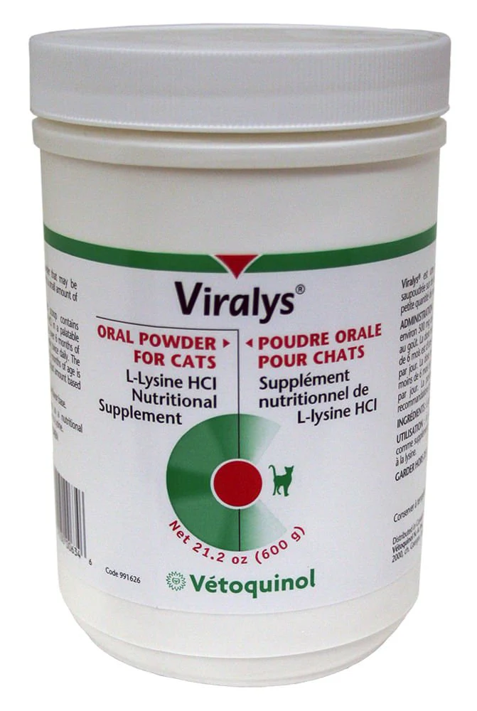 Vetoquinol Viralys L-Lysine Supplement for Cats - Buy Pet Shop