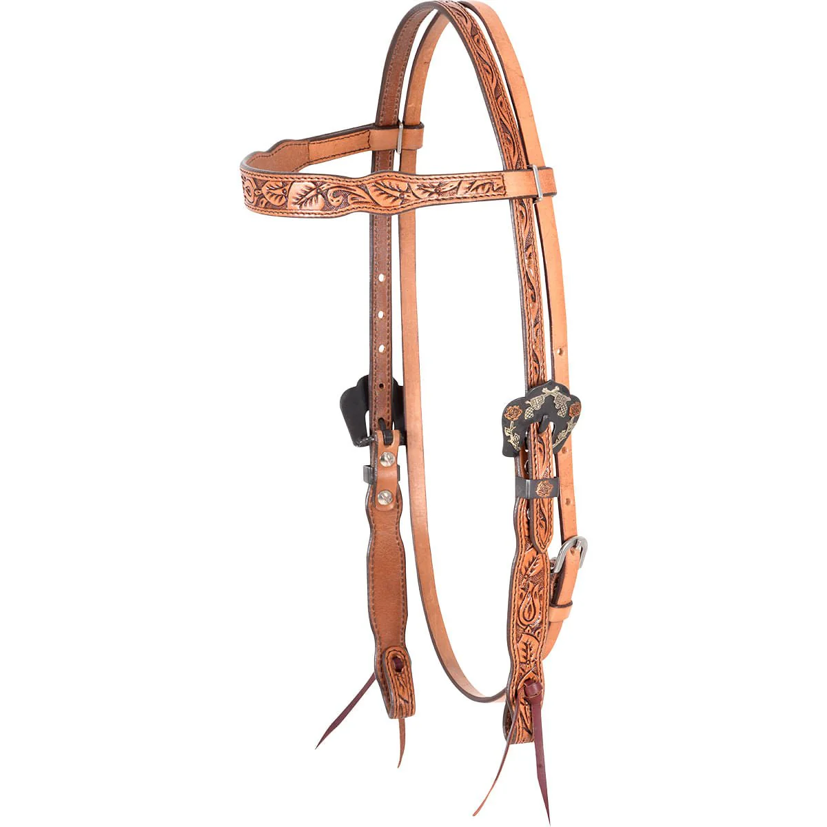 Cashel Guns & Roses Browband Headstall - Buy Pet Shop
