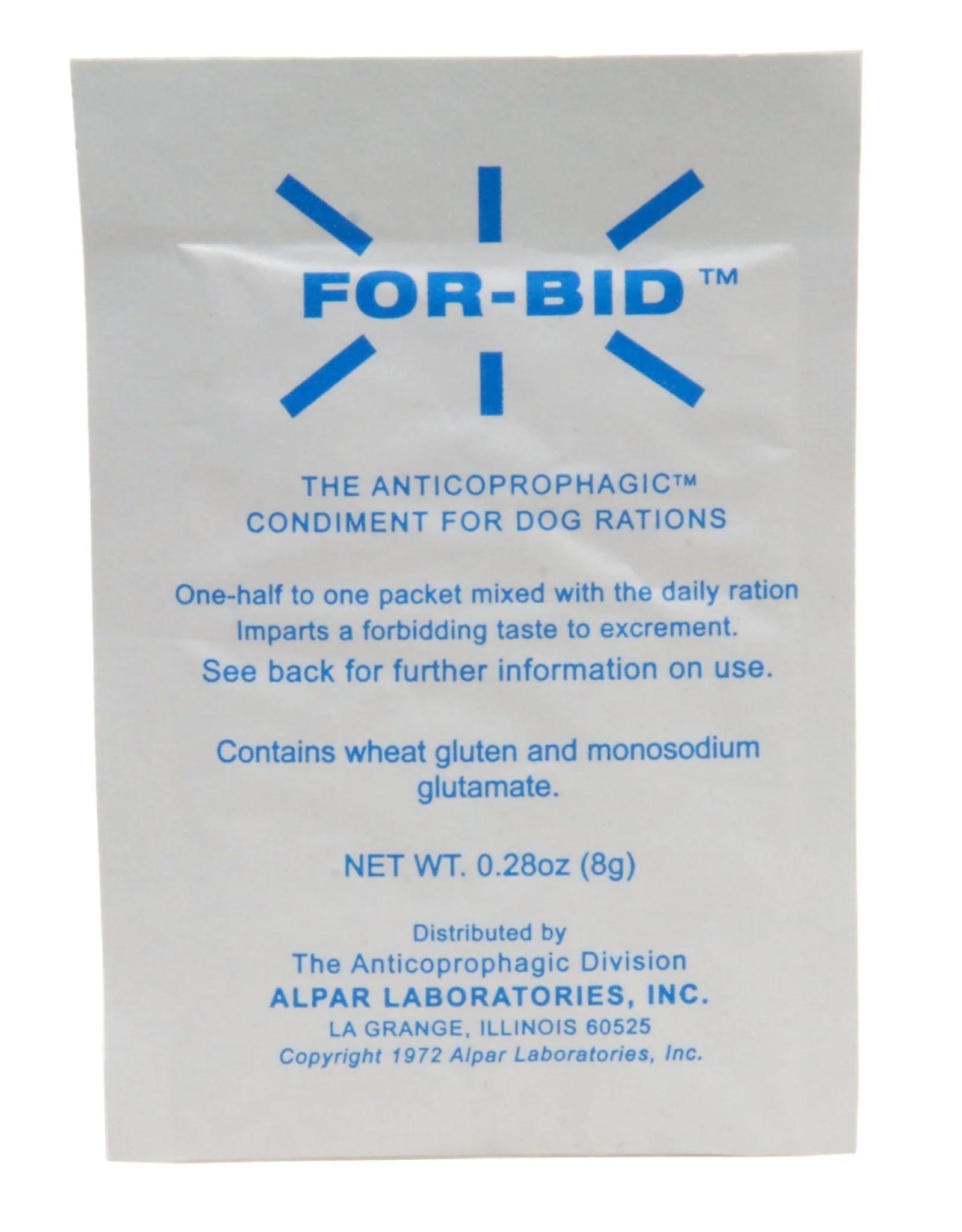 For-bid Anticoprophagic, 8 g - Buy Pet Shop