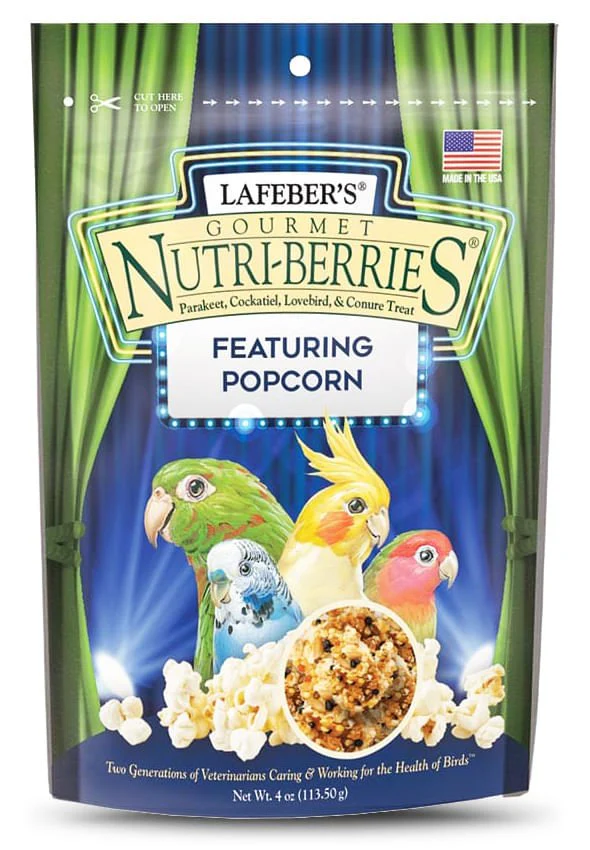 Lafeber Cockatiel Popcorn Nutri-Berries, 4 oz bag - Buy Pet Shop