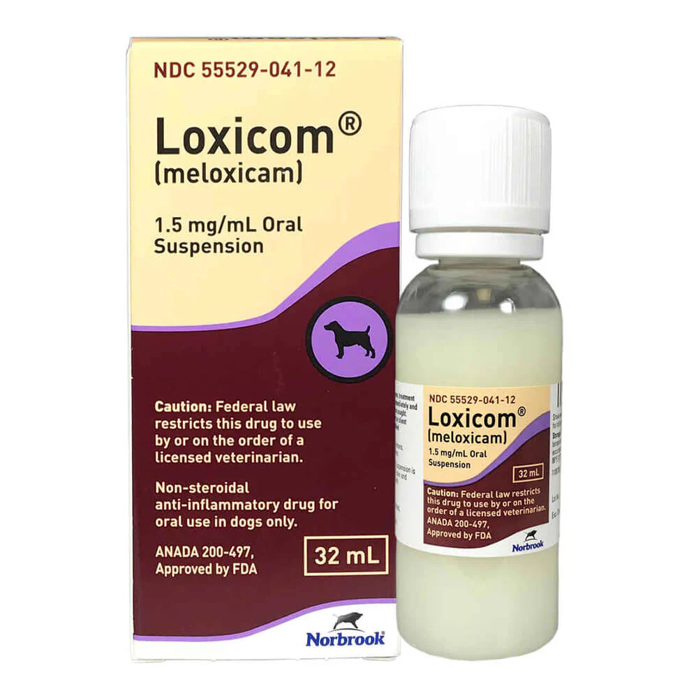 Rx Loxicom (meloxicam) Oral Suspension for Dogs, 1.5mg/mL, 2 x 100ml - Buy Pet Shop