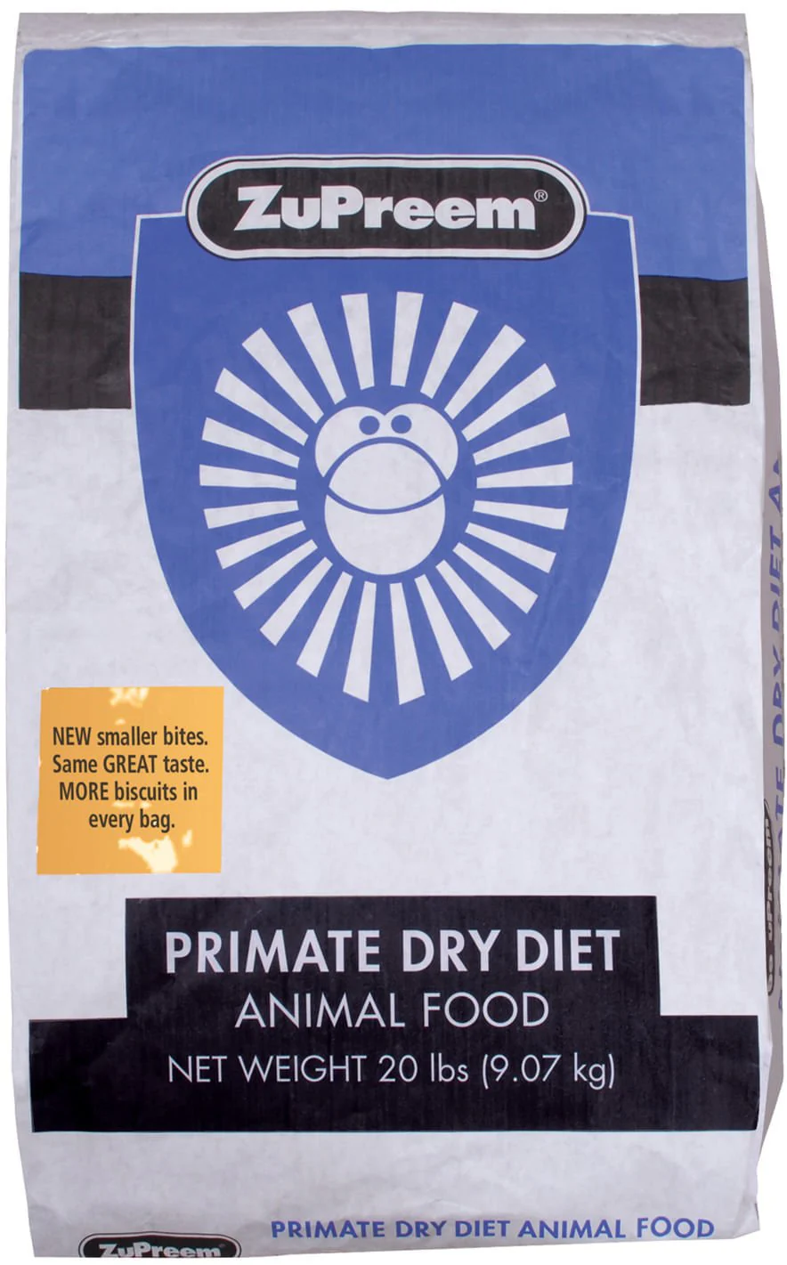 ZuPreem Primate Dry Diet, 20 lb - Buy Pet Shop