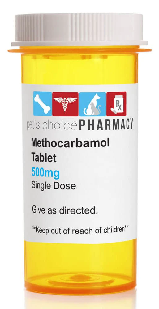 Rx Methocarbamol (Generic) Tablets for Dogs, Cats, & Horses - Buy Pet Shop